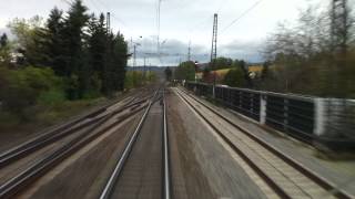 HD720cam  Führerstandsmitfahrt  Müllheim  Freiburg  Riegel Malterdingen [upl. by Odnomyar]