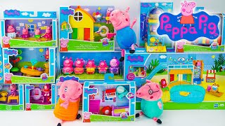 Peppa Pig Toys Unboxing Asmr  60 Minutes Asmr Unboxing With Peppa Pig Toys [upl. by Revilo]