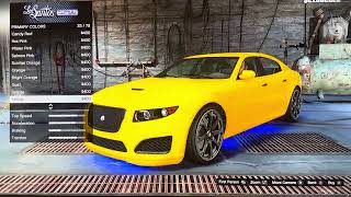 GTA 5 Customization Lampadati Felon  Maserati Quattroporte [upl. by Bortman42]