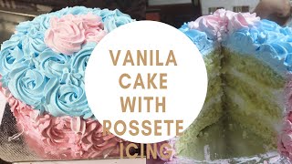 ഇഡിലി പാത്രത്തിൽ അടിപൊളി വാനില കേക്ക്  rossete icing  vanila cake in steam [upl. by Dodd]