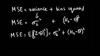 Mean Square Error  Par A  Dougherty Review Chapter  Econometrics [upl. by Alyakem]