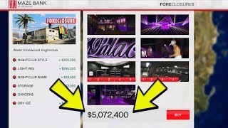 Buying the most Expensive Nightclub with ALL Upgrades in GTA 5 GTA Online After Hours DLC [upl. by Zakarias]