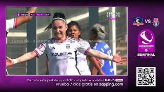 VIVO 🚨 ColoColo 31 U de Chile SEMIFINAL VUELTA  Torneo Nacional Femenino 2023 [upl. by Anael]