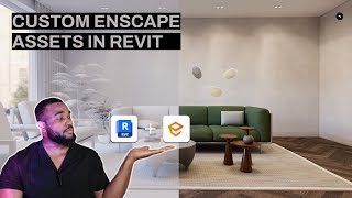 Creating Custom Enscape Assets in Revit  A stepbystep guide [upl. by Utham]