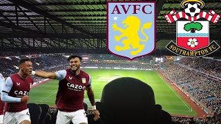 RAMSEY SCORES WINNER FOR VILLA  AVFC 10 Southampton  Matchday Vlog [upl. by Ellebasi]