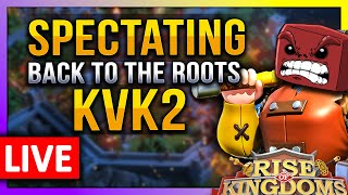 Spectating KVK2 LIVE 🔴 S21047 S21046  Rise of Kingdoms [upl. by Frederik]