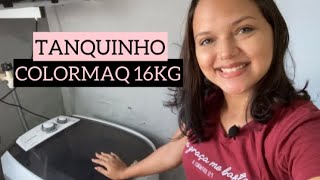 TANQUINHO COLORMAQ 16KG  O que achei como eu uso [upl. by Leese]