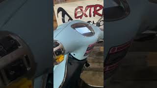 Review of the amazing Italica Age retro 50cc Scooter Moped Vespa Style Led lights best scooter [upl. by Dominica497]