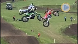 BIG CRASH Henry Jacobi in Matterley Basin  GP da Inglaterra [upl. by Lada913]