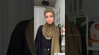 3 Instant Hijab Styles [upl. by Dralliw]