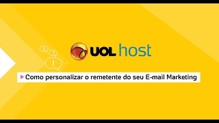 TUTORIAL Como personalizar o remetente do seu Email Marketing [upl. by Mulry900]