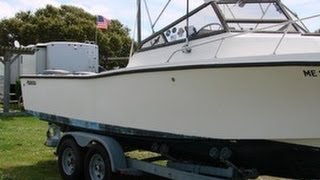 SOLD Used 1984 Mako 258 in Newport North Carolina [upl. by Irik549]