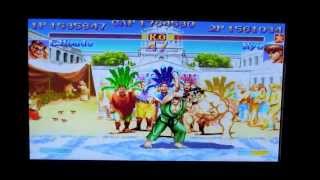 Arcade Custom Taito Vewlix Clone  CPS2 SSF2X  OCT  CuritibaBrazil [upl. by Enyamrahc691]