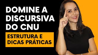 Domine a Discursiva do CNU Estrutura e Dicas Práticas [upl. by Onilegna]