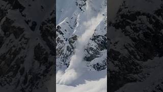 Avalanches are terrifying 👀 avalanche [upl. by Idnas]