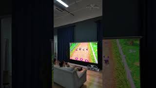 VIVIDSTORM S PRO Floor Rising UST ALR Projector ScreenChoose the Right ScreenMagical game graphics [upl. by Hach]