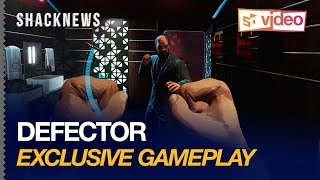 Defector  VR Gameplay [upl. by Atiuqal965]