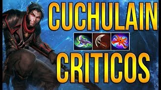 SMITE  CUCHULAIN FULL CRÍTICOS  UNA BUILD TAN EXTRAÑA [upl. by Adiol]