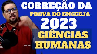 RESOLVENDO QUESTÃO DE CIÊNCIAS HUMANASPROVA 2023 [upl. by Tiana]