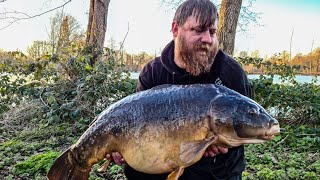 carp fishing Yateley pads lake March 2022 PB for one of the anglers 🙌🙌 [upl. by Minsat]