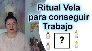 Ritual Vela para Conseguir trabajo Rapidotrabajonegociosritualdineroabundanciasuerteamor [upl. by Abernon995]