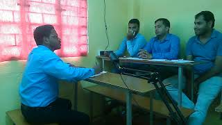 WBPSCJE Mock Interview of Atanu Ghosh [upl. by Ardnuhsor]