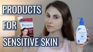 AFFORDABLE PRODUCTS FOR SENSITIVE SKIN amp ROSACEA DR DRAY [upl. by Delainey]