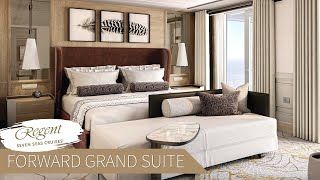 Regent Seven Seas Grandeur  Forward Grand Suite Full Walkthrough Tour amp Review  4K [upl. by Gyimah]