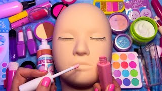 ASMR Fake Makeup on Mannequin Whispered [upl. by Letsou77]