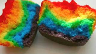 How to Make Rainbow Cupcakes [upl. by Harley]