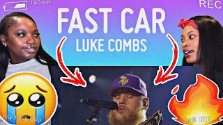 🤯FIRST TIME LISTENING TO LUKE COMBS  “Fast Car” audio  REACTION [upl. by Julee]