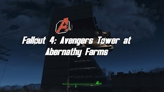 Fallout 4 Settlement Avengers Tower at Abernathy Farm [upl. by Hsemin127]