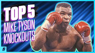 Top 5 Mike Tyson Knockouts [upl. by Eenahpets]