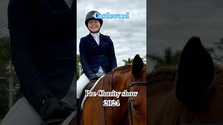 Pre Charity Horse Show 2024 equestrian shortsvideo horse [upl. by Inilam]