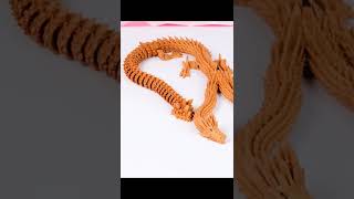 GIANT ARTICULATED DRAGON 3D Printing Timelapse [upl. by Ecahc]