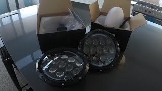 Landrover Defender LED HeadLight Upgrade [upl. by Pallaten]