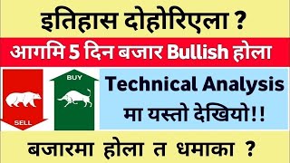 आगामी साताभर बढ्दैछ बजार   Share Market In Nepal  Nepse Technical Analysis Today  Stock Market [upl. by Herstein]