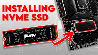 How to Install an SSD in a Gaming PC  EASY stepbystep instructions [upl. by Esidnac685]