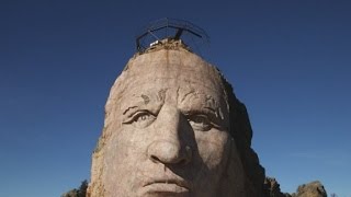 Crazy Horse Memorial bigger than Mount Rushmore [upl. by Ahsinut]