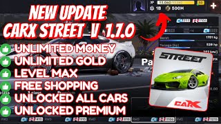 Carx street mod apk 170  Carx street hack  Unlimited money and Gold  carx street hack [upl. by Zechariah875]