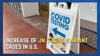 Covid variant JN1 cases rise in US [upl. by Ahselak]