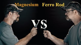 magnesium vs ferro rod  how to  survival  bushcraft [upl. by Eceinart]