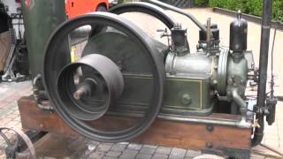 Ruston Hornsby 2HR Diesel Engine 10hp [upl. by Aklim799]