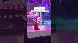 Miss Philippines Miss Asia Pacific International 2024 Evening Gown [upl. by Llewej148]