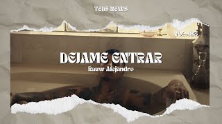 Rauw Alejandro  Dejame Entrar LetraLyrics [upl. by Oinotnaocram]