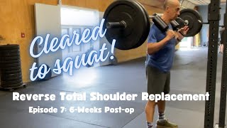 Reverse Total Shoulder Replacement 6Weeks Postop cleared to swim [upl. by Kola122]