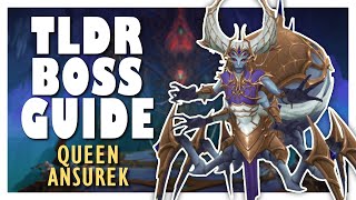 TLDR QUEEN ANSUREK Normal  Heroic Boss Guide  Nerubar Palace WoW 110 Raid Guide [upl. by Tessi461]