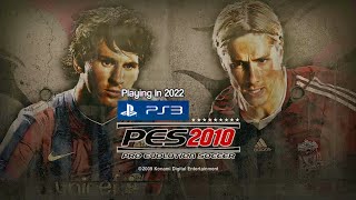 PES 2010 PS3 In 2022 [upl. by Buzz139]