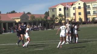 Sonoma State University womens soccer highlights vs Humbolt [upl. by Gnad]