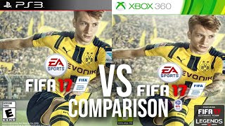 FIFA 17 PS3 Vs Xbox 360 [upl. by Shaya]